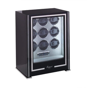 Rapport Paramount 9 Watch Winder - Ebony - Watch Winder Pros