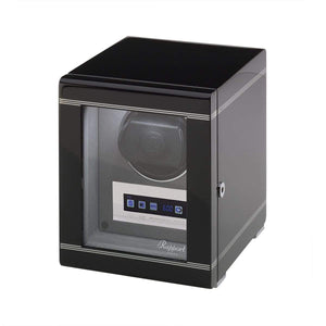 Rapport Formula Ebony Single Watch Winder - Watch Winder Pros