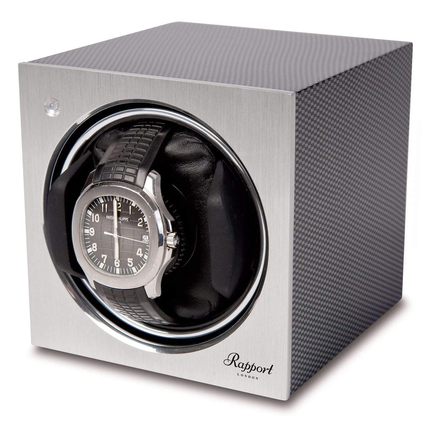 Rapport Tetra Single Watch Winder - Carbon Fiber - Watch Winder Pros