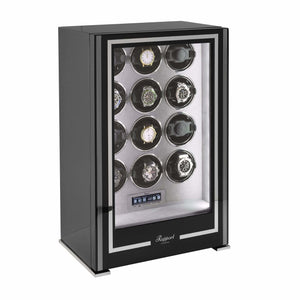 Rapport Paramount 12 Watch Winder - Ebony - Watch Winder Pros