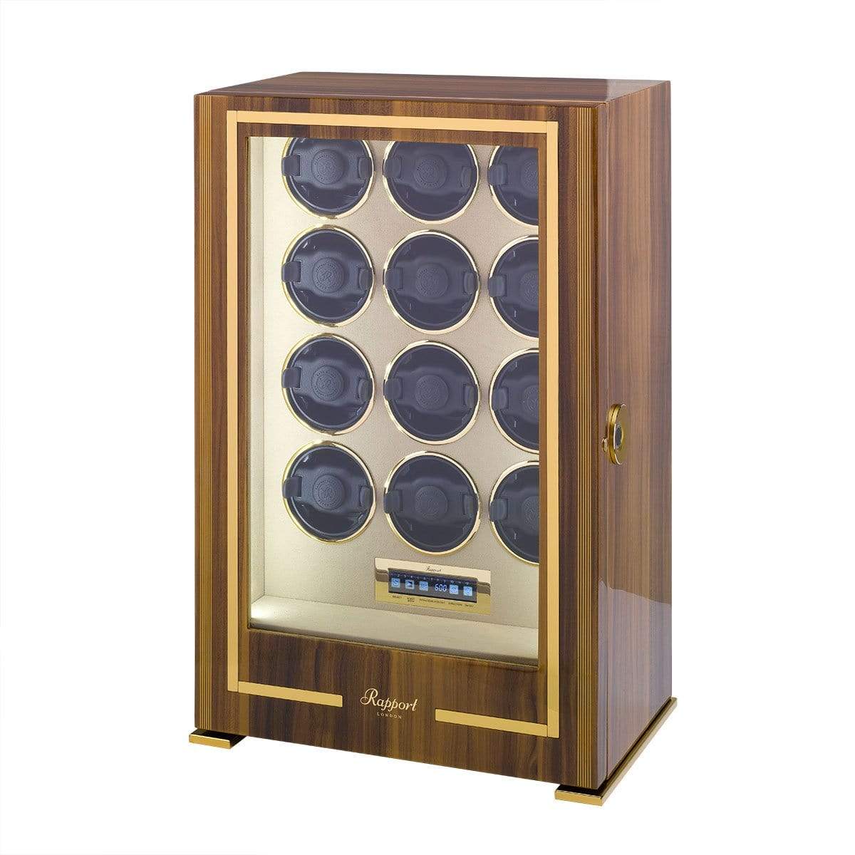 Rapport Paramount 12 Watch Winder - Walnut - Watch Winder Pros