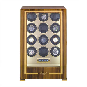 Rapport Paramount 12 Watch Winder - Walnut - Watch Winder Pros