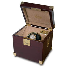 Rapport Optima Captain's Single Watch Winder - Mahogany with Brass - Watch Winder Pros