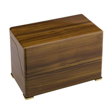 Rapport Perpetua III Walnut Double Watch Winder - Watch Winder Pros