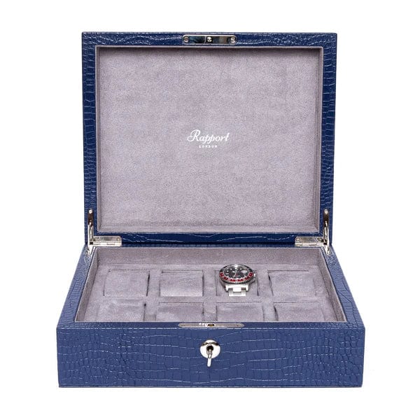 Watch Winder Pros BROMPTON 8 WATCH BOX - Blue