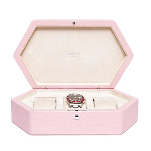 Watch Winder Pros PORTOBELLO WATCH BOX - Pink