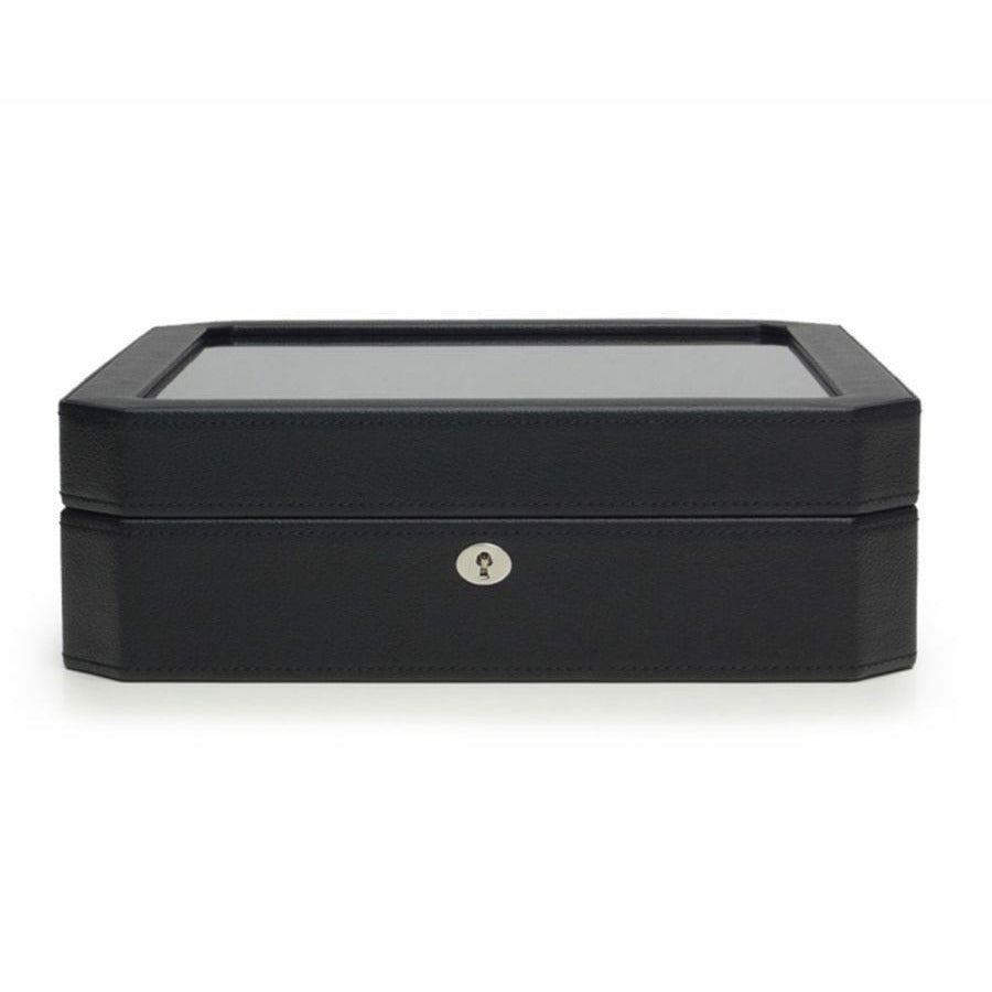 WOLF Watch Box 250-500 WINDSOR 15PC WATCH BOX - Black / Purple